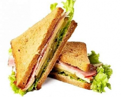 Сэндвич с ветчиной и сыром Catering4you, агрегатор кейтеринг-услуг